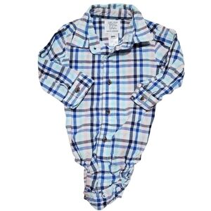 3/$15 Carter's Just One You Special Occasion Button-down Onesie - 9 mos.